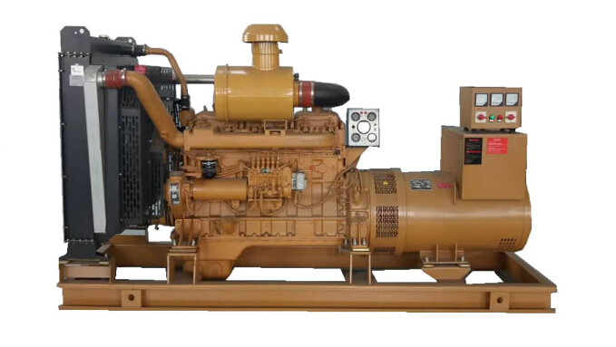 上海上柴250kw大型柴油二手发电机组